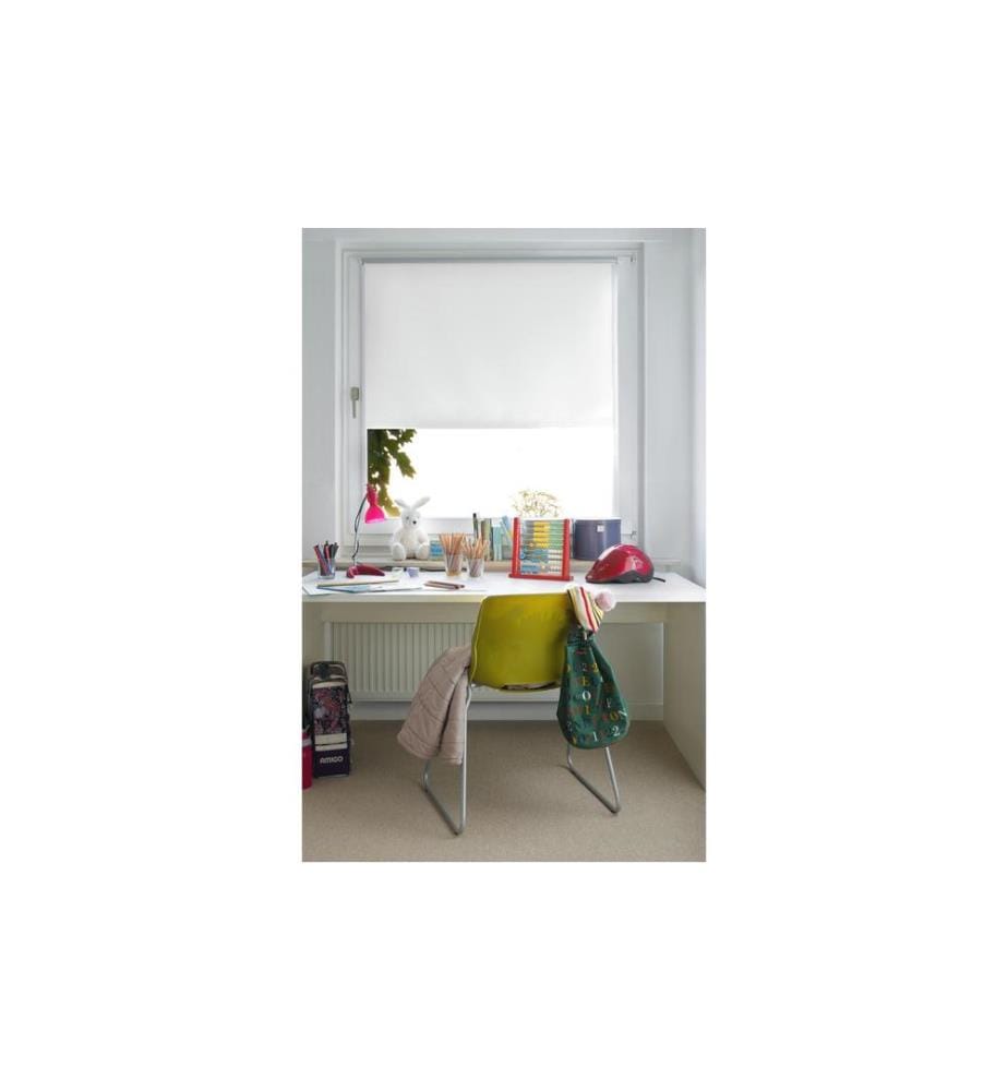 GARDINIA - Verdunklungsrollo Easyfix, Thermo 45 x 150 cm, Weiss