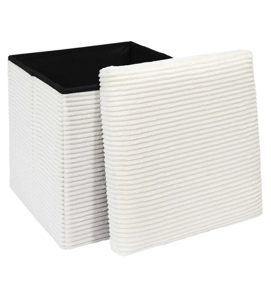 Klappbare Banktruhe Scott - Beige