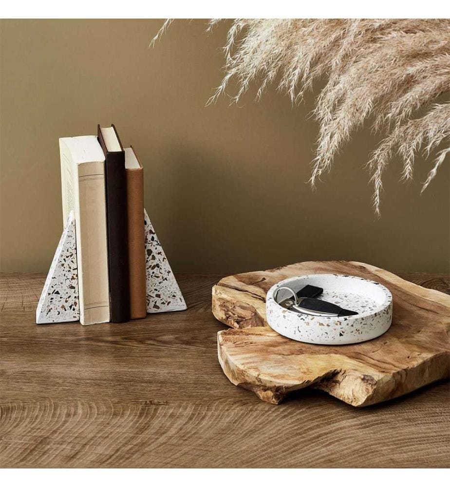 Terrazzo Taschen- und Buchhalter-Set