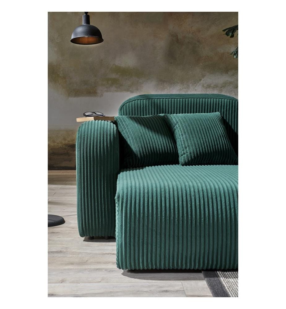 Kuba corner sofa - Green