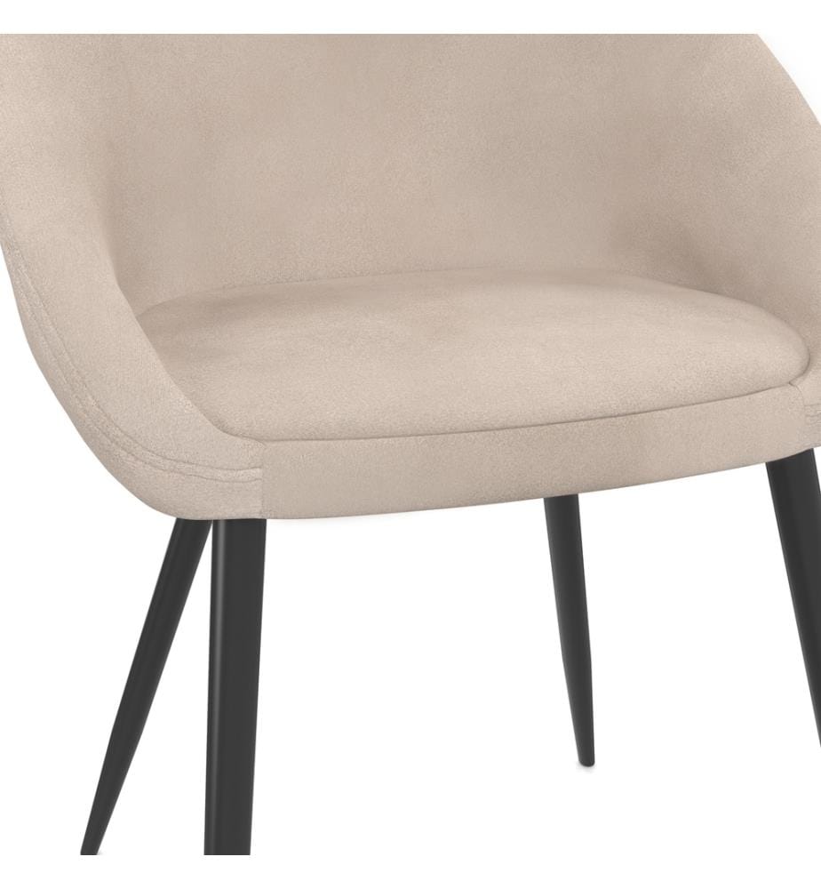 4er-Set Stühlen Dory - Taupe