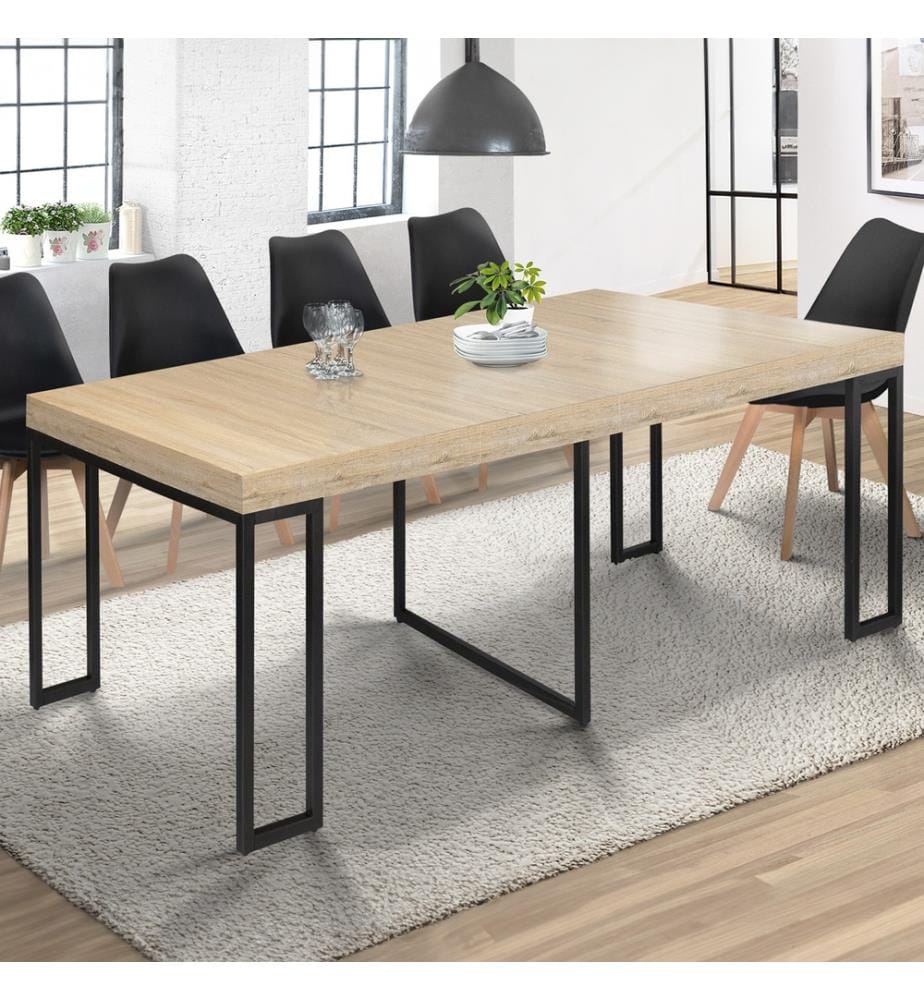 Table de Repas et Console Extensible Memphis 235 x 90 x 75 cm -