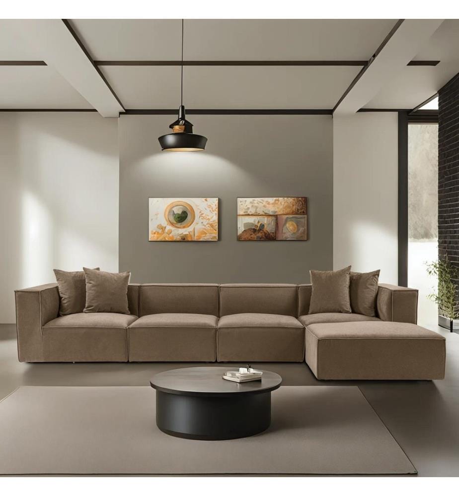 Sora Ecksofa - Braun
