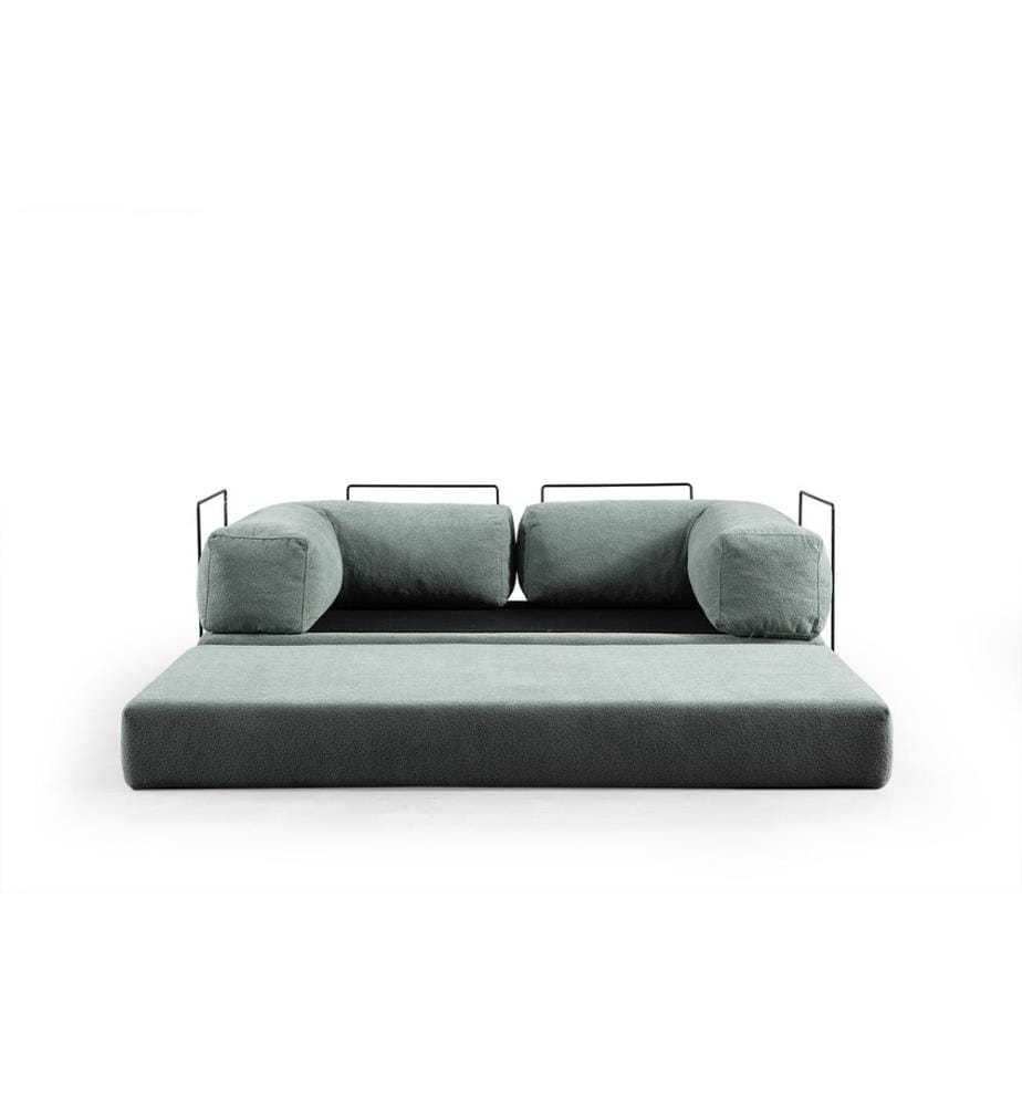 Via Con Sitz-Sofa-Bett - Grün