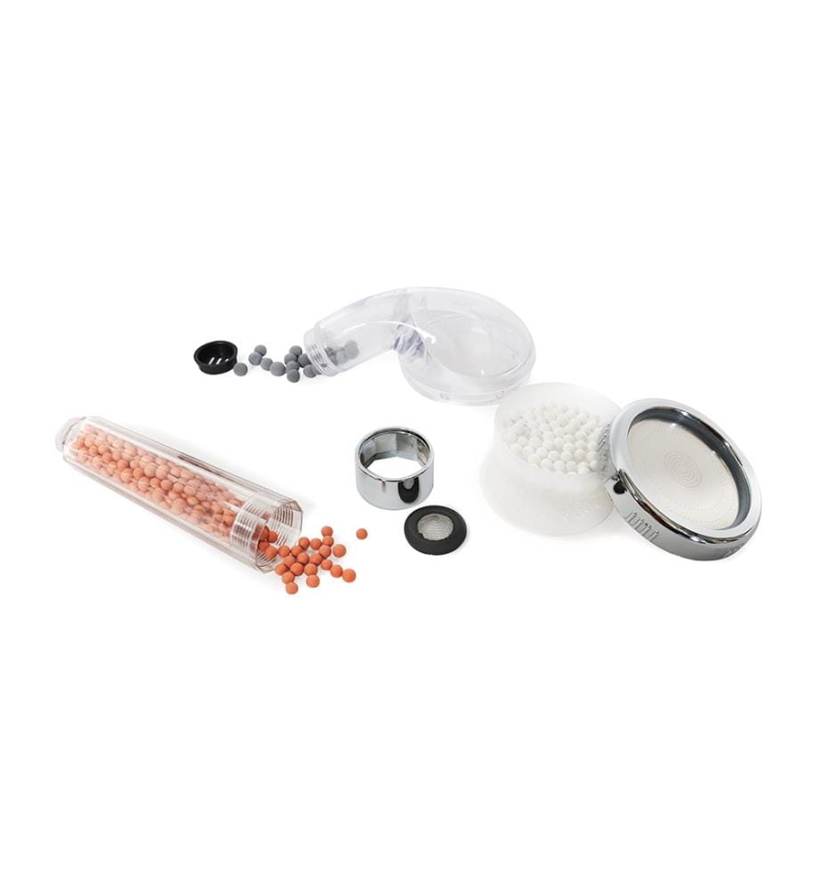 Duschkopf Eco-Thermal - 3 cm - Silber und Transparent