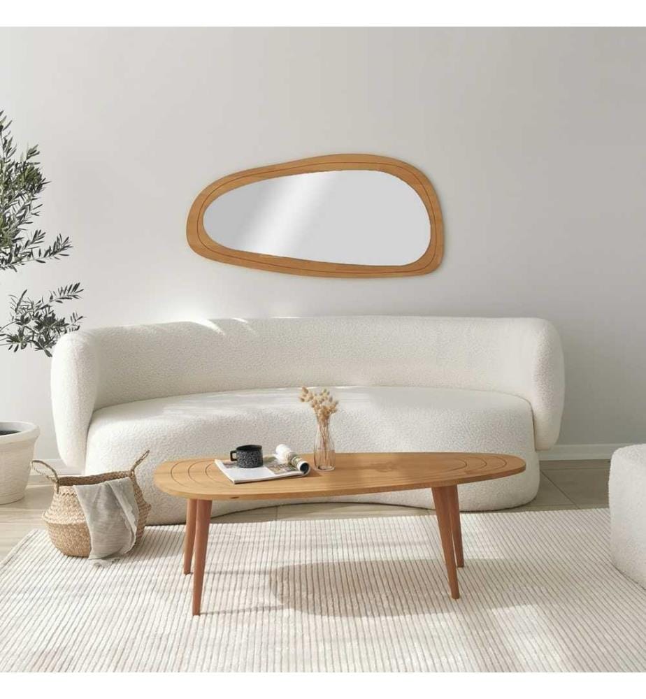 Couchtisch, Teak, Gestell: Hochwertiges Kiefernholz, Beine: Buchenholz