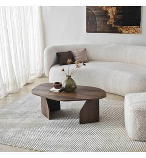 Couchtisch, Walnuss, Rahmen: 100 % MELAMINBESCHICHTETE SPANPLATTE