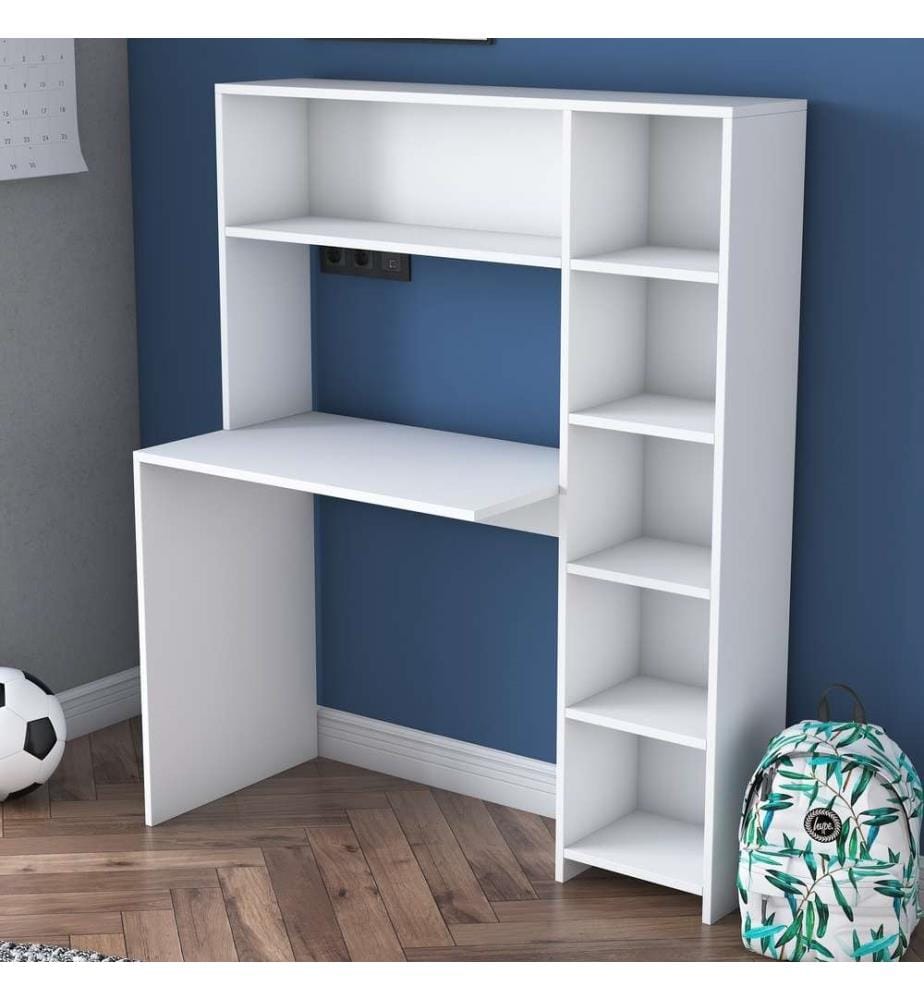 Bureau d'étude, blanc, panneau de particules mélaminé