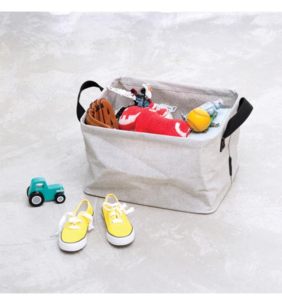 Cesto portabiancheria pieghevole 35 L - Grigio
