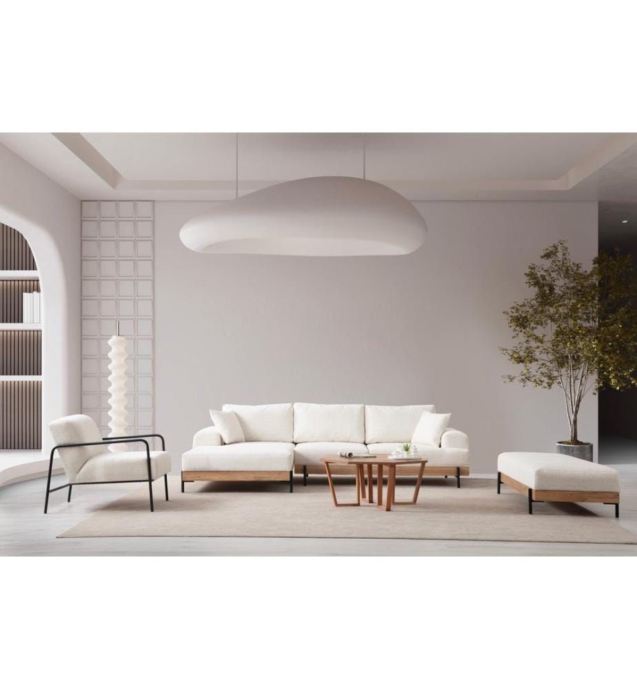 Eti Ecksofa - Weiss