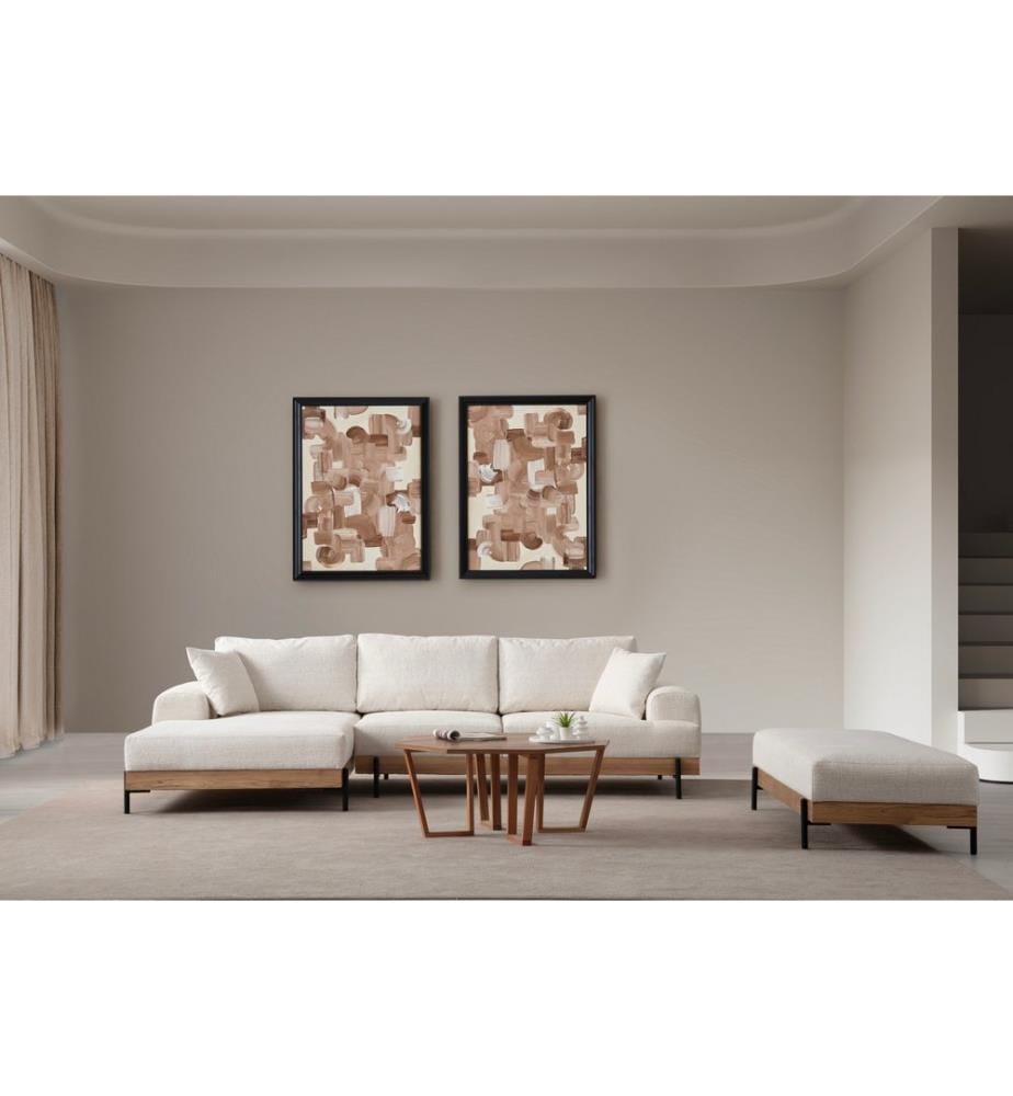 Eti Ecksofa - Weiss