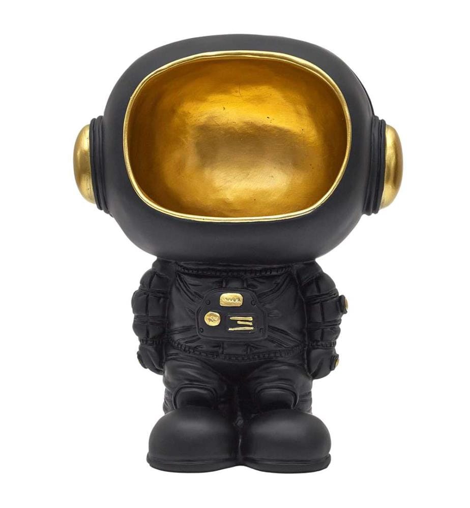 Statue Astronaut Leer Tasche Schwarz M4