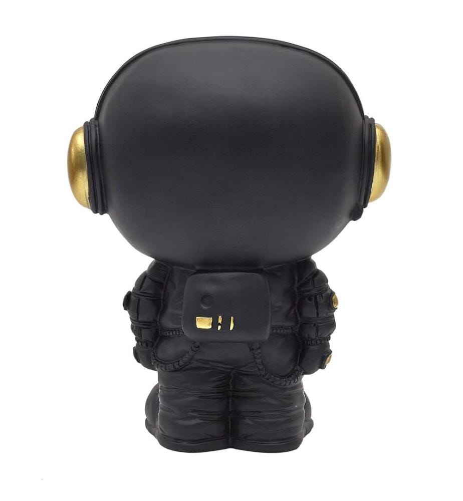 Statue Astronaut Leer Tasche Schwarz M4