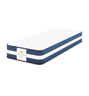 Matelas 90 x 200 ressorts ensachés et mousse mémoire de forme HD - Lafayette 27 cm