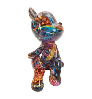 Dekoration Psyco Bär - Multicolor