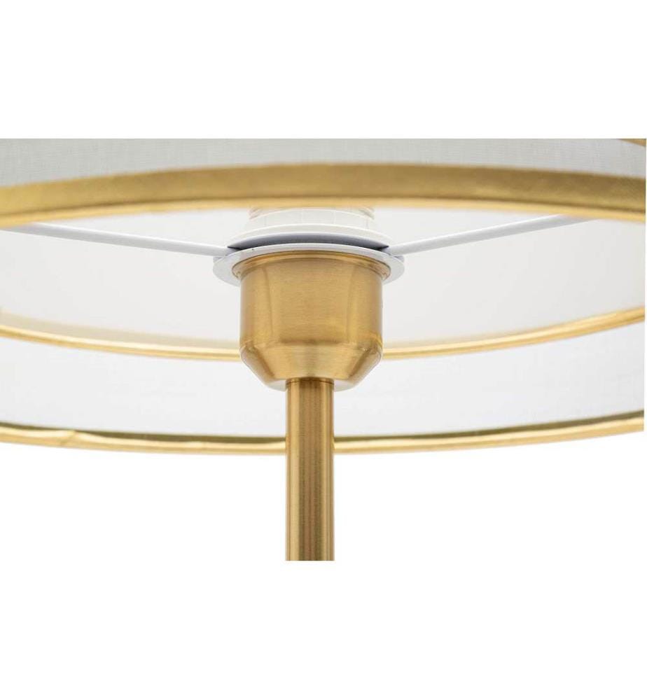 Stehleuchte Levels cm Ø 35 x 153 - Schwarz und Gold