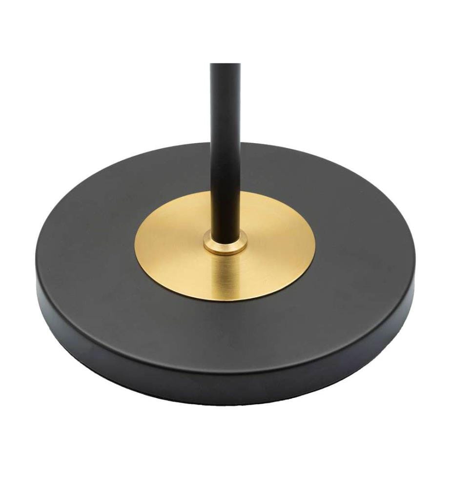 Stehleuchte Levels cm Ø 35 x 153 - Schwarz und Gold