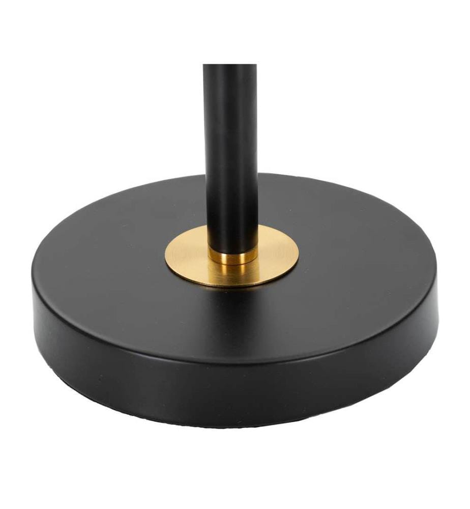 Tischleuchte Levels cm Ø 25 x 48 - Schwarz und Gold