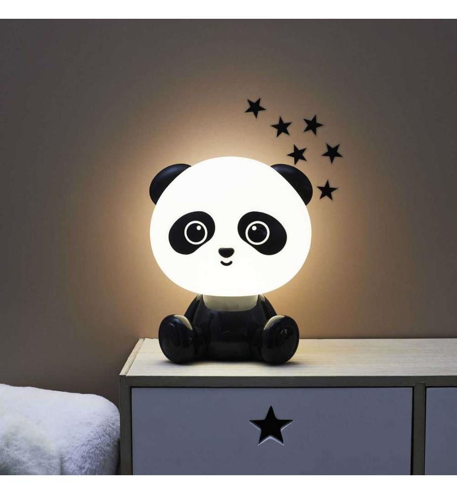 Lampe Veilleuse Panda Usb - Noir et Blanc