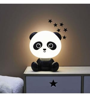 Lampe Veilleuse Panda Usb - Noir et Blanc