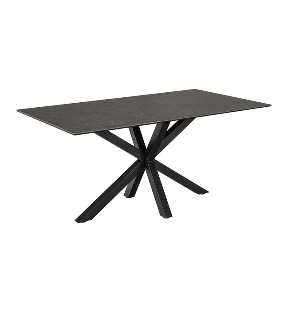 Esszimmertisch Rechteckig Heaven 75,5 x 160 x 90 cm - Schwarz