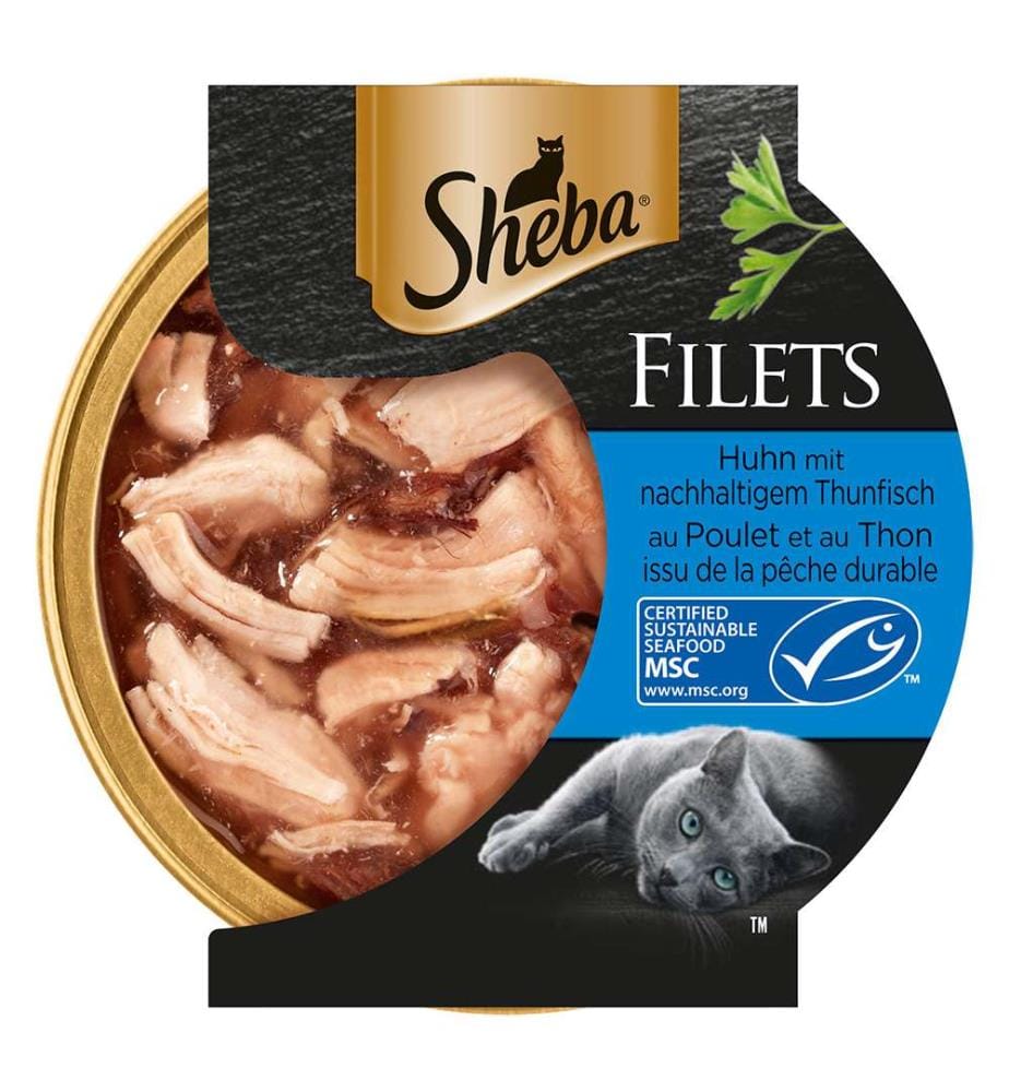 32x Hähnchenfilets mit Thunfisch aus nachhaltiger Fischerei - 60 g