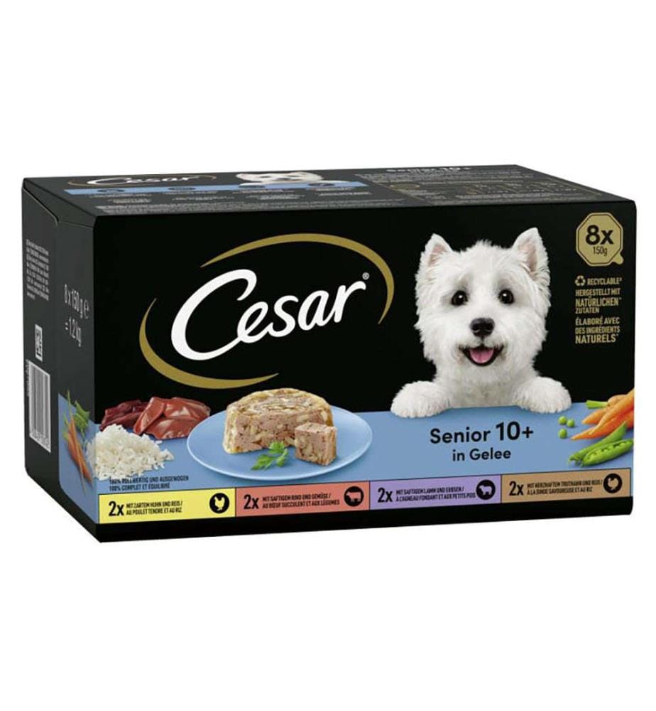 3x Senior Multipack Trays, 8 x 150 g - 1,200 g