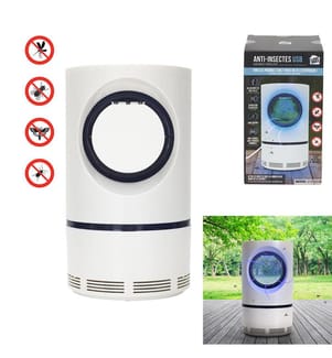 Lampe LED Anti-Moustique - Blanc