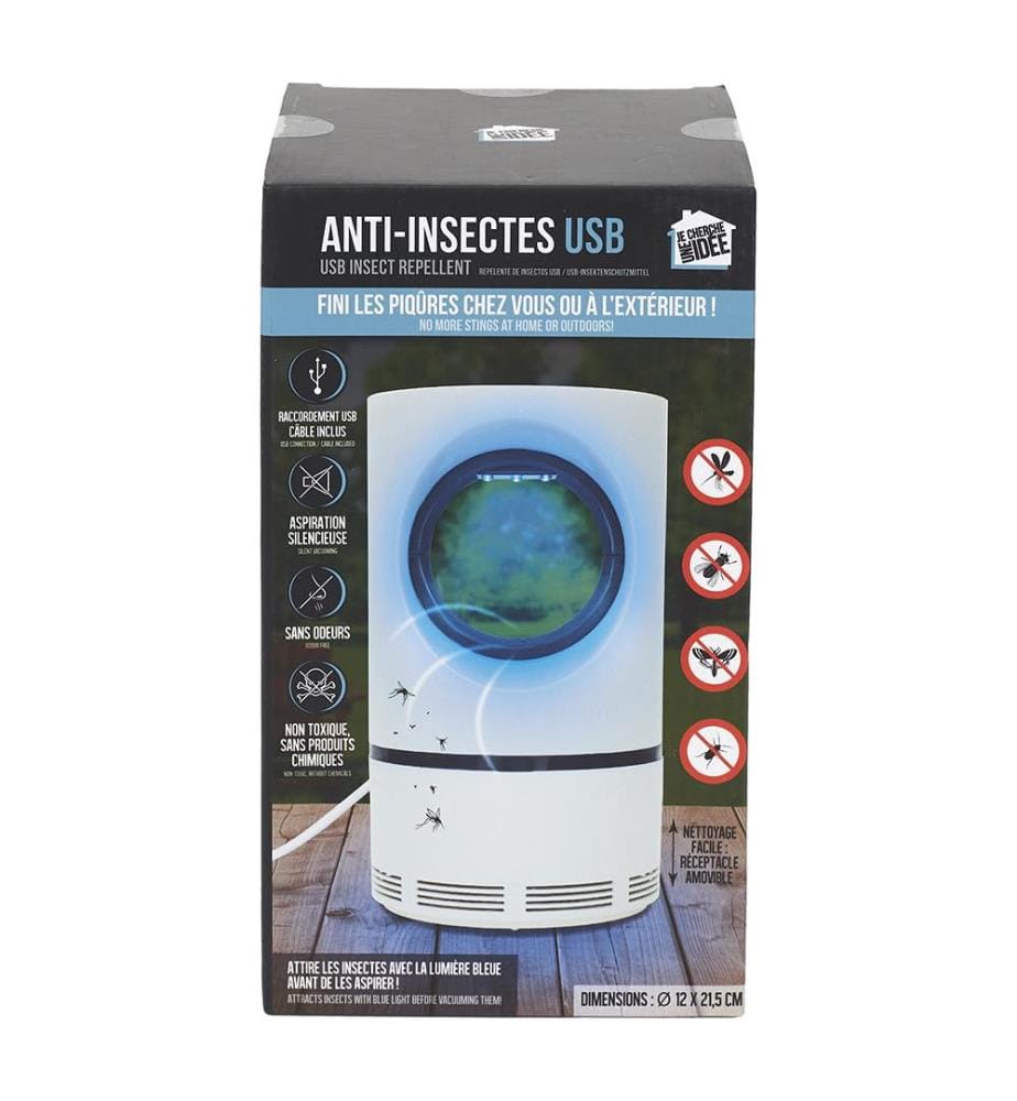 Lampe LED Anti-Moustique - Blanc