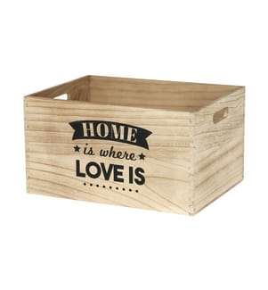3er-Set Boxen 40x22x31cm - Hellbraun