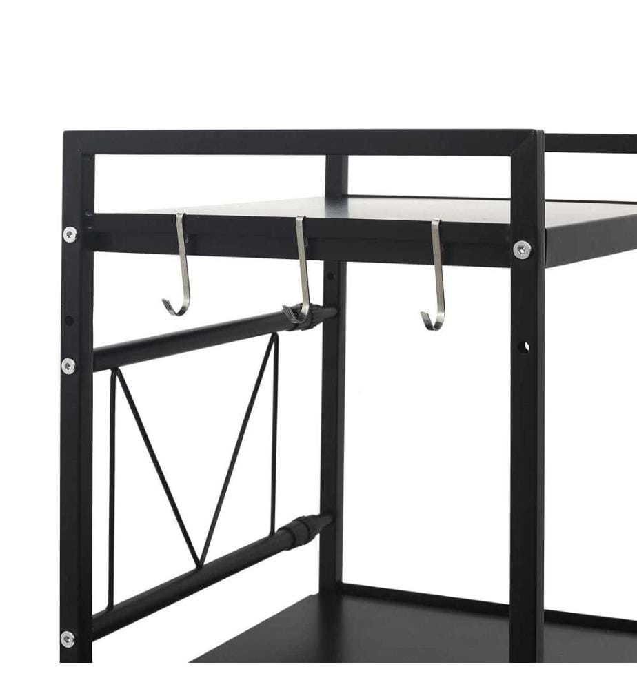 Rangement pour Micro Ondes - Noir