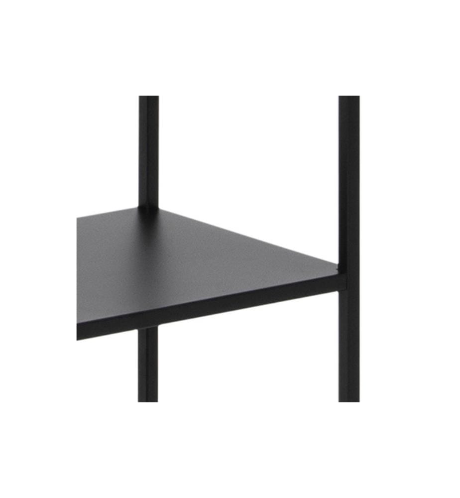 Bibliothek Newcastle 185x69,5x30 cm - Schwarz
