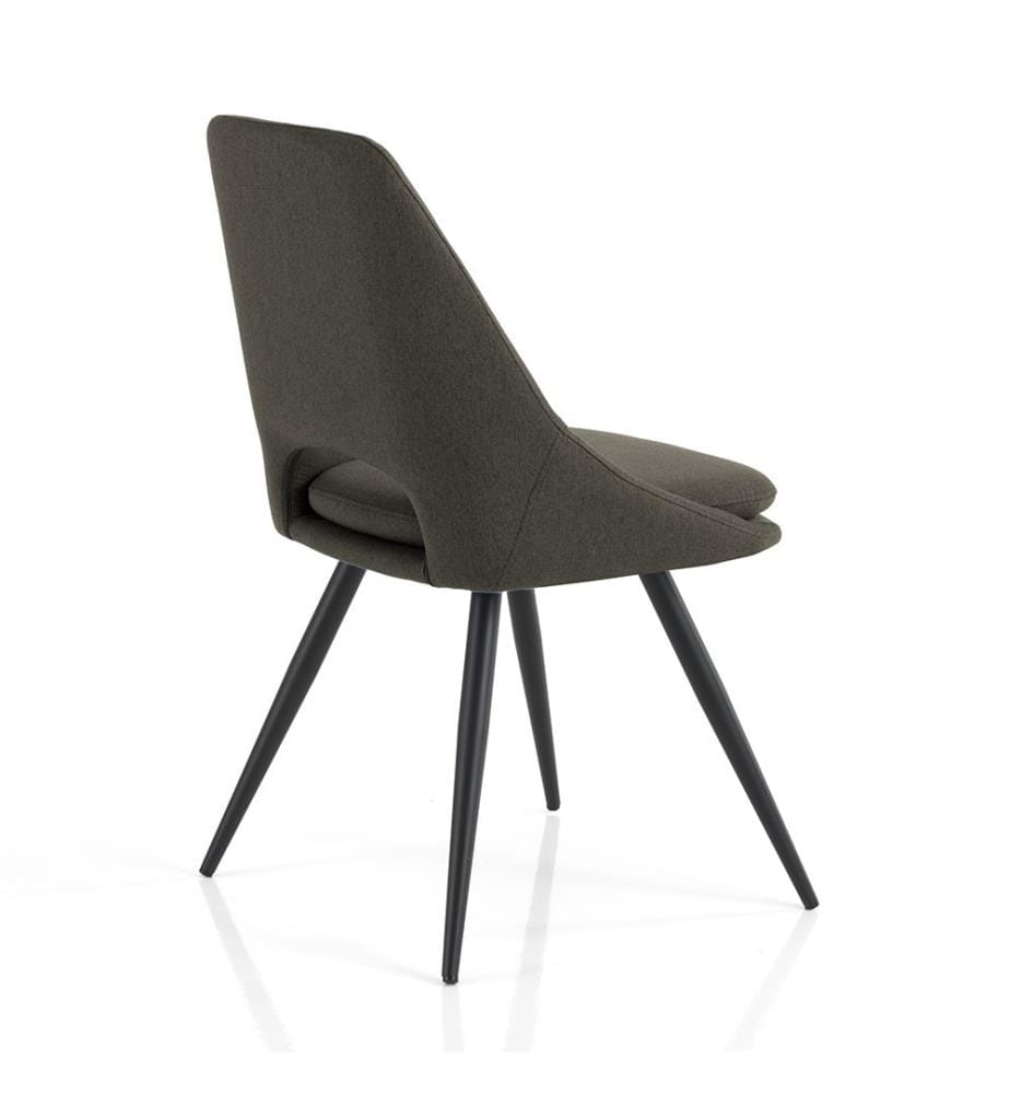 Set di 2 sedie Betta - Grigio scuro