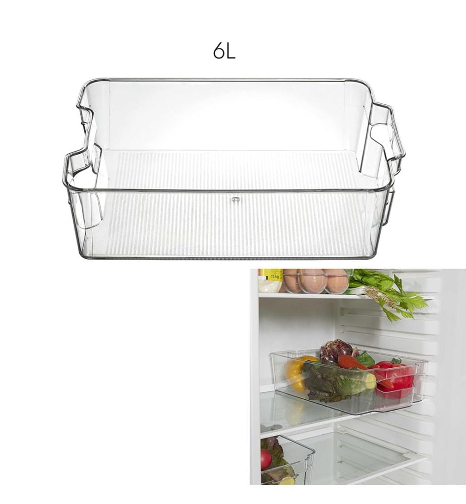 Aufbewahrungsbehälter Kühlschrank 6L - Transparent