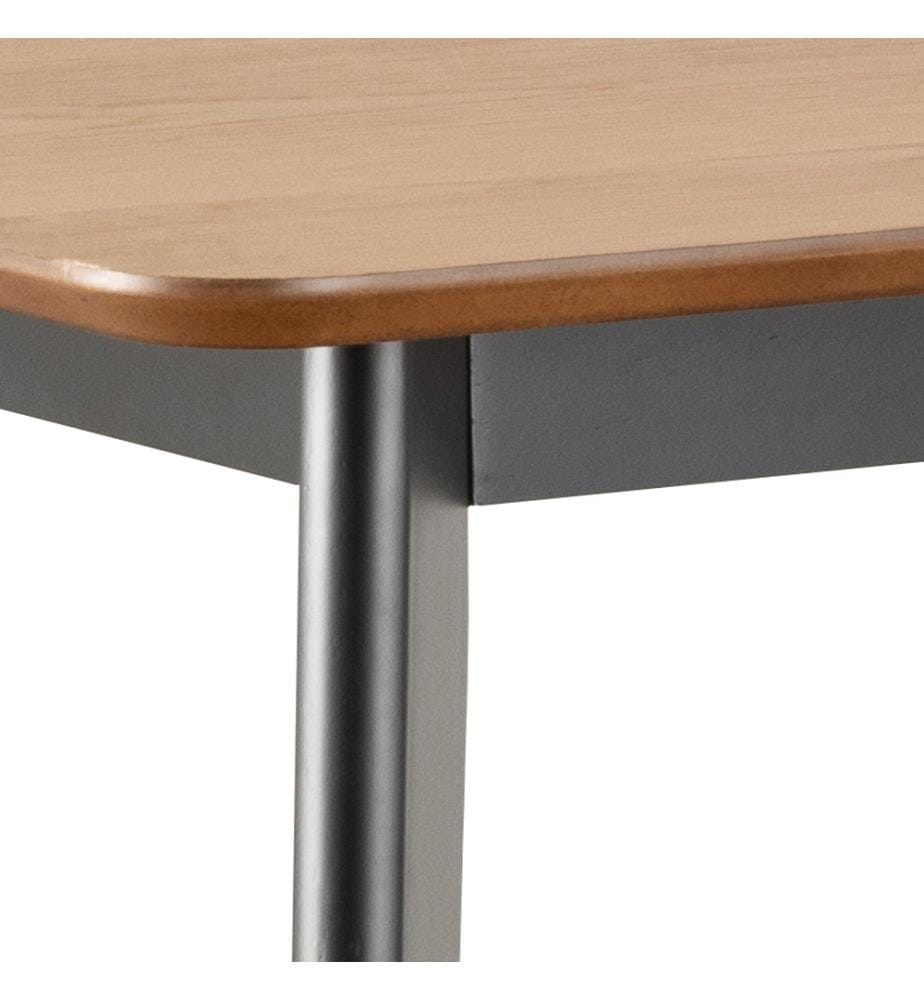 Stehtisch Roxby 105 x 120 x 60 cm - Natur