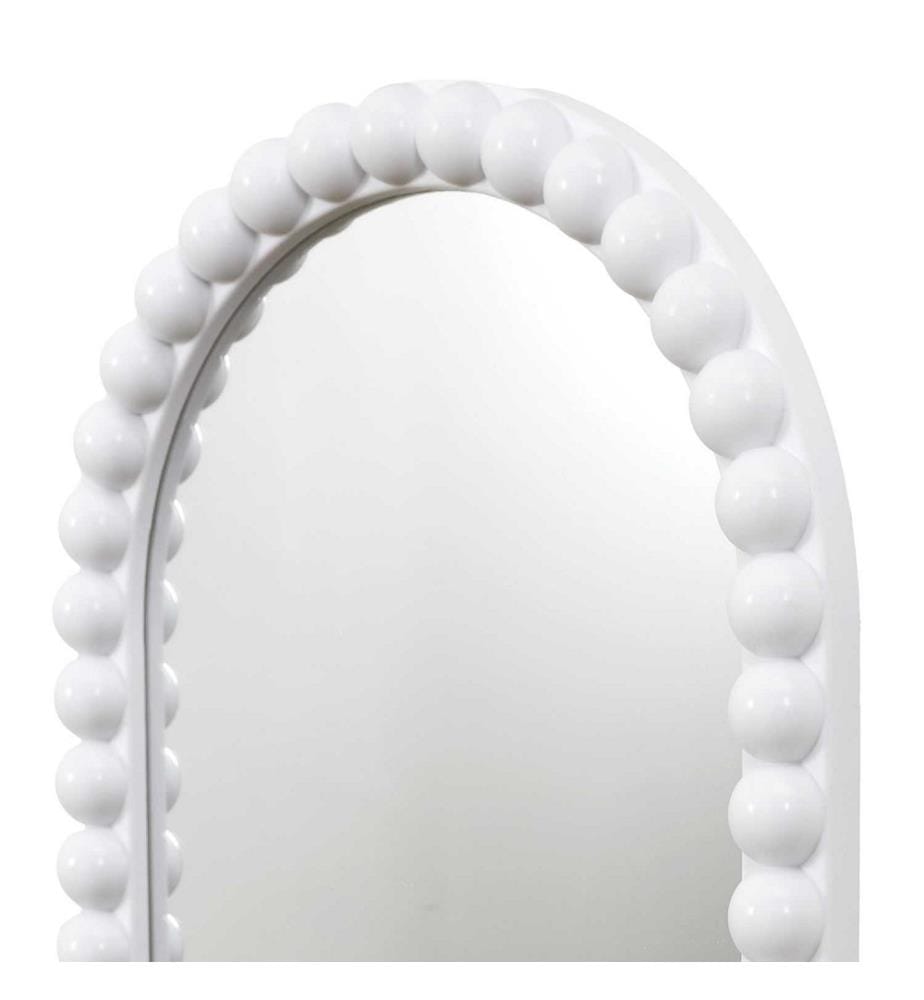 Lots de 3 Miroirs Corfus Blancs H75 cm – Blanc