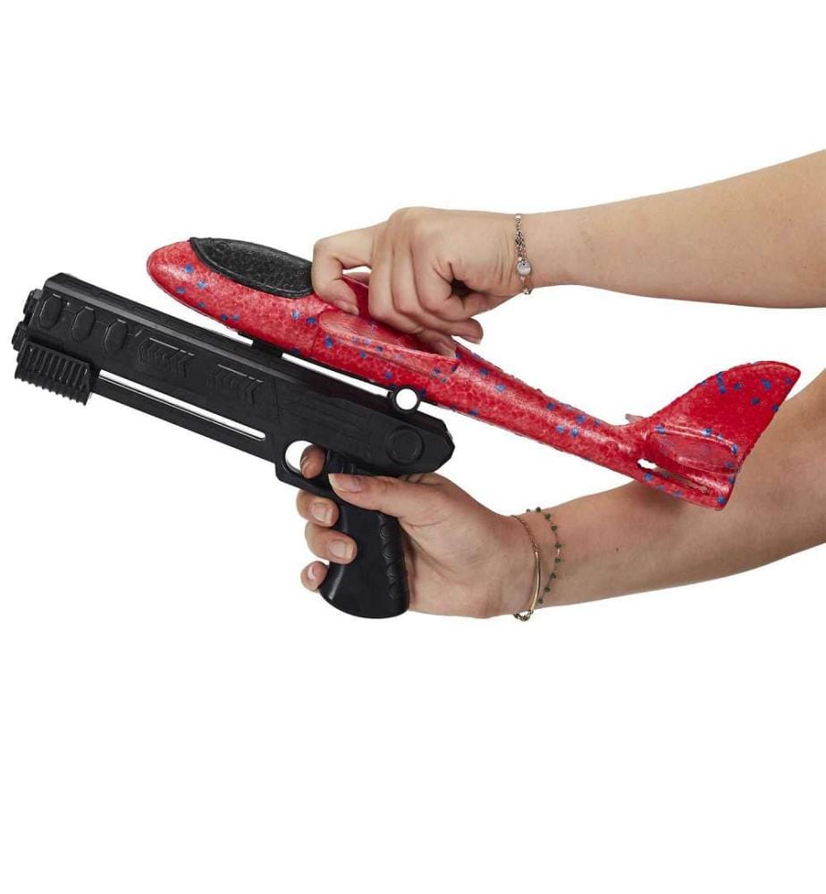 Jeu du Lancer d'Avion Avec Propulseur M12 - Rouge