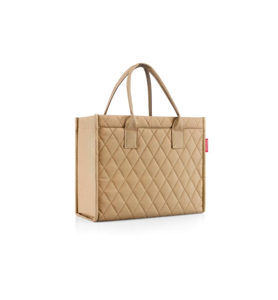 REISENTHEL - Sac daily shopper Rhombus ginger