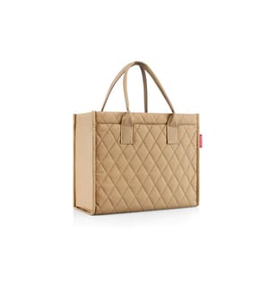 REISENTHEL - Sac daily shopper Rhombus ginger