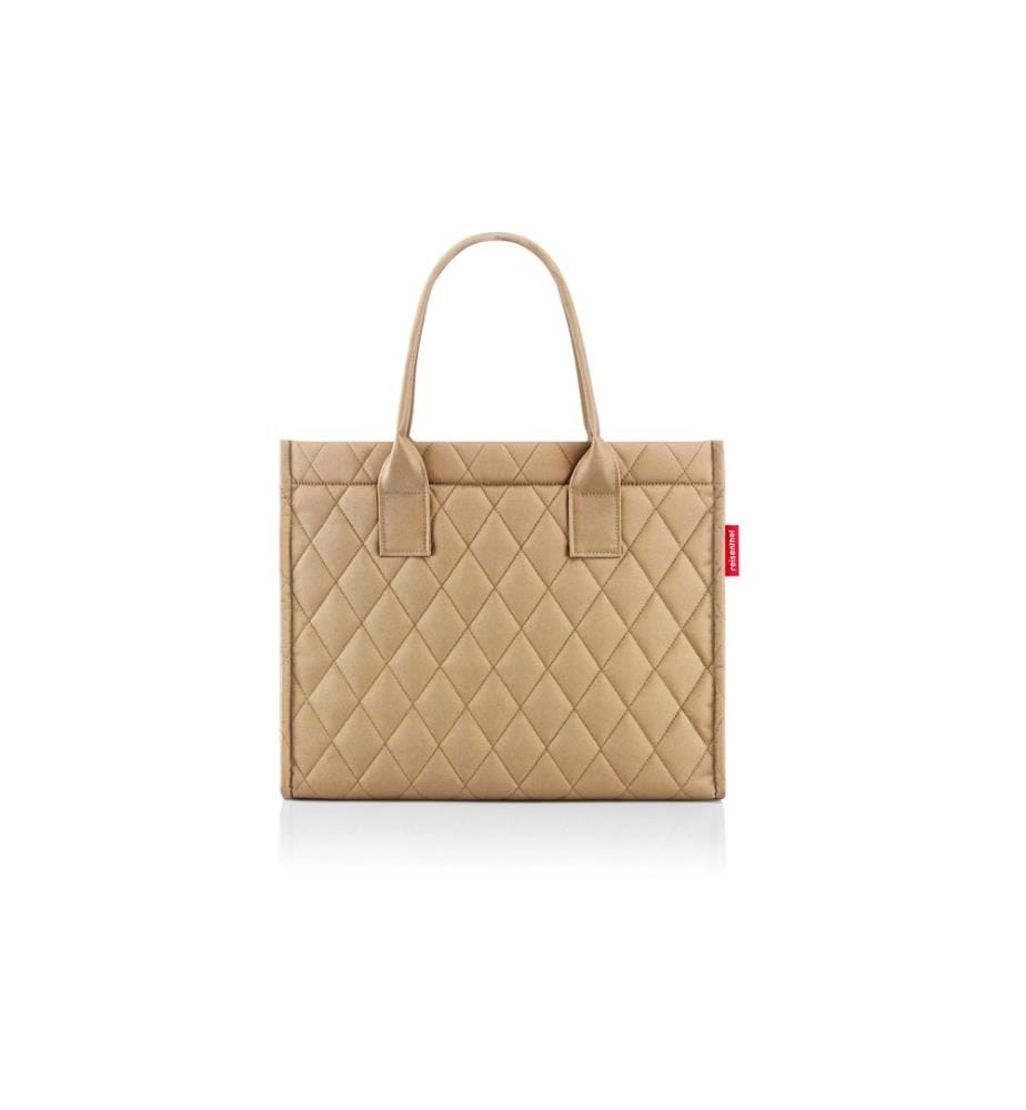 REISENTHEL - Sac daily shopper Rhombus ginger