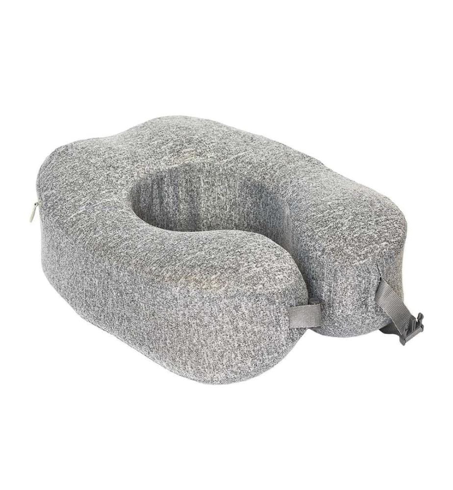 Coussin de Voyage à Memoire de Forme - Gris