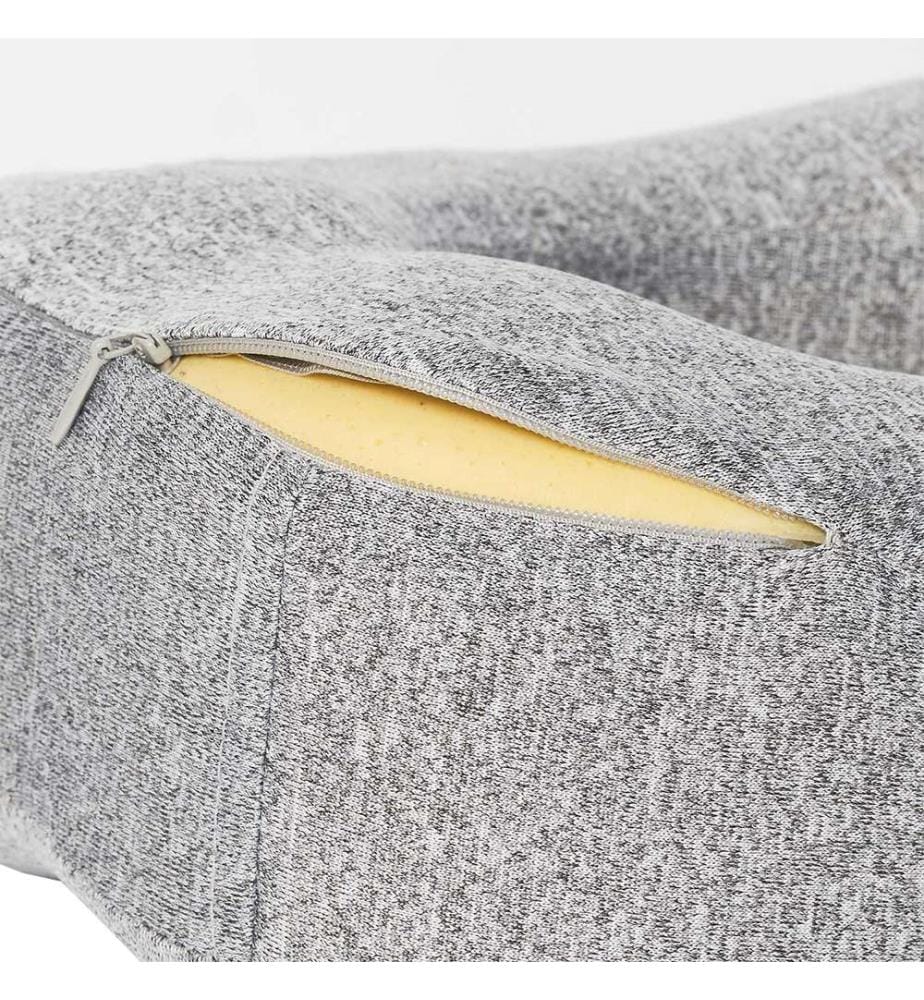 Coussin de Voyage à Memoire de Forme - Gris