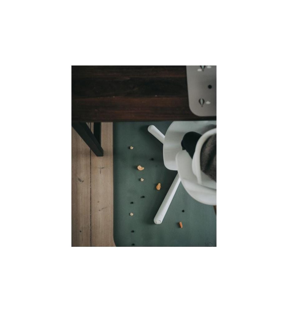 NOUI NOUI - Bodenschutzmatte Dusty Olive 120 x 95 cm