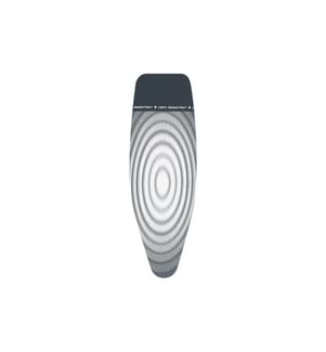 BRABANTIA - Bügelbrettbezug D 135 x 45 cm, Grau