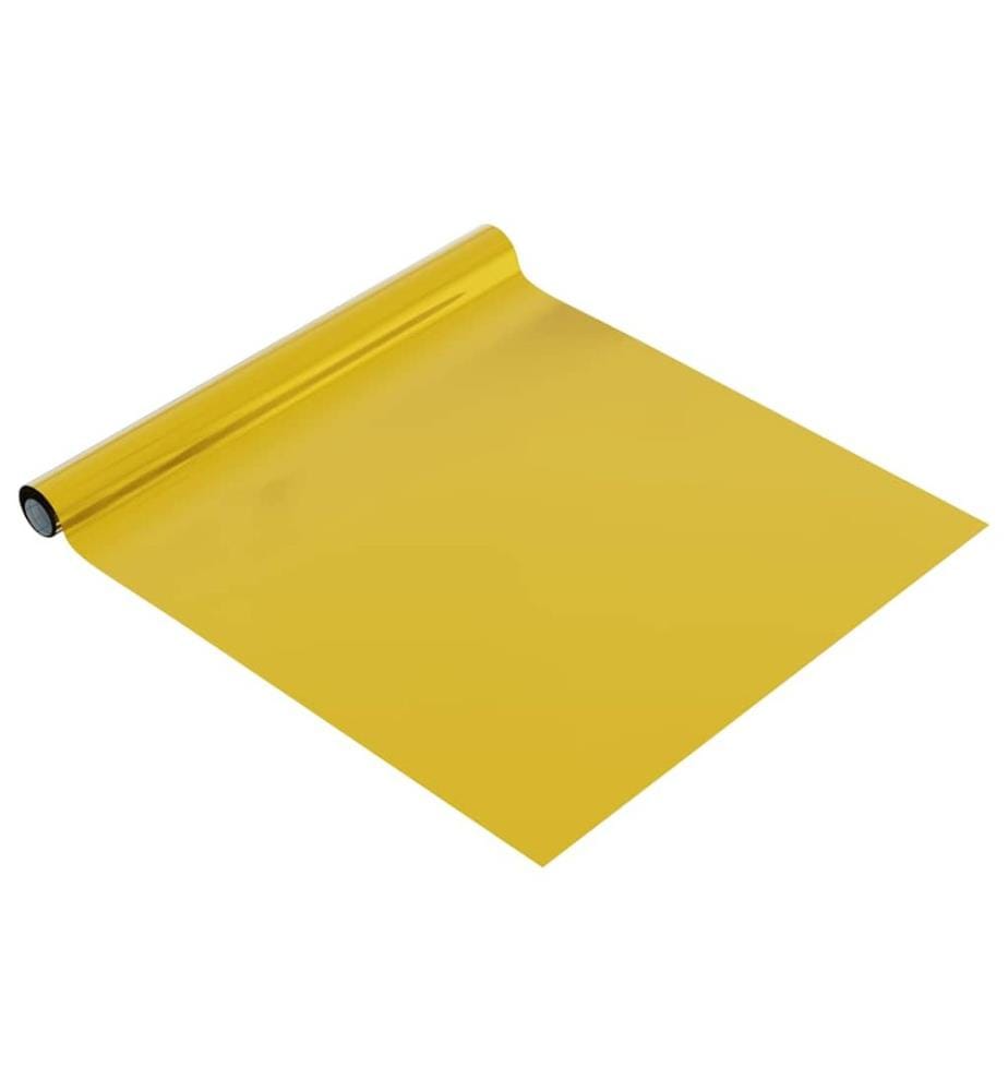 Selbstklebende Möbelfolie Hochglanz-Golden 500x90 cm PVC