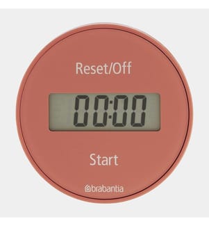 Timer da cucina magnetico, Tasty+ - Rosa Terracota