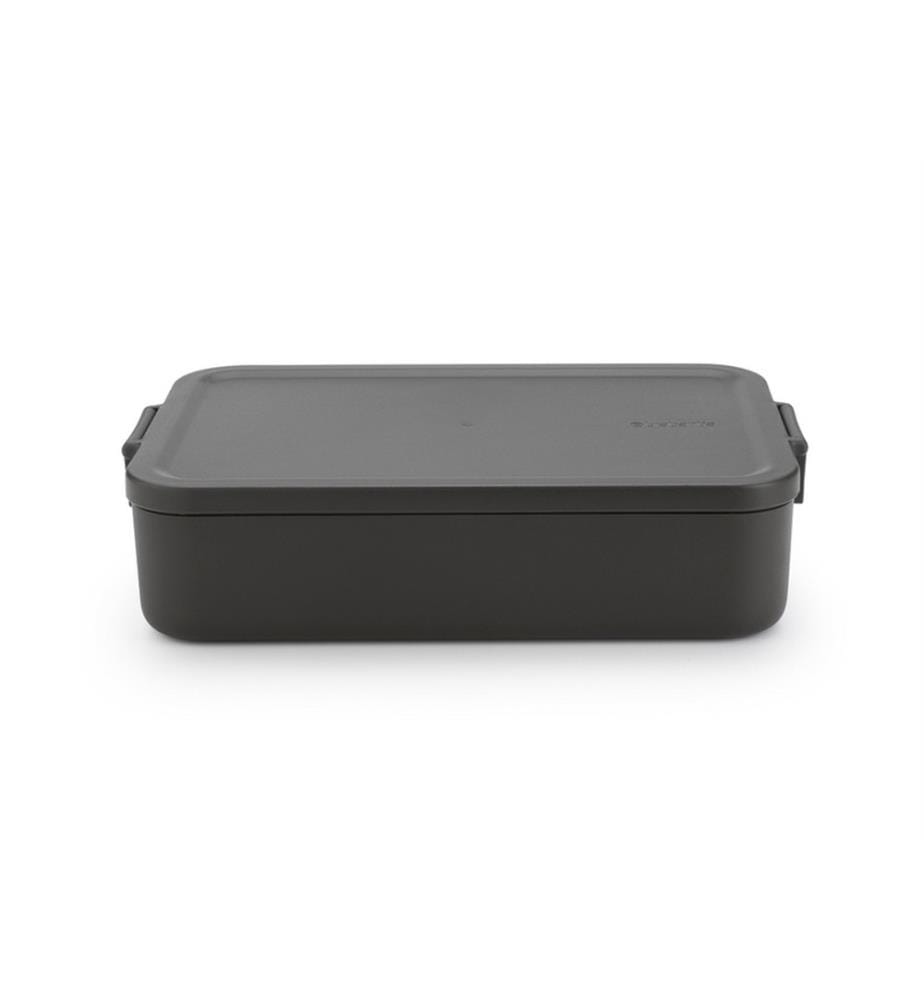 Make & Take Bento Lunchbox, Gross - Dunkelgrau