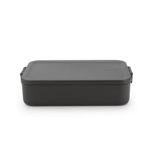 Make & Take Bento Lunchbox, Gross - Dunkelgrau