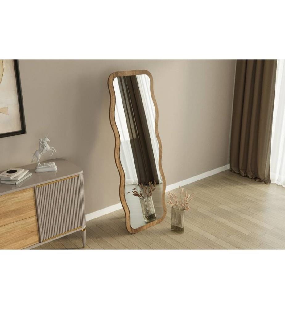 Miroir, noyer, MDF