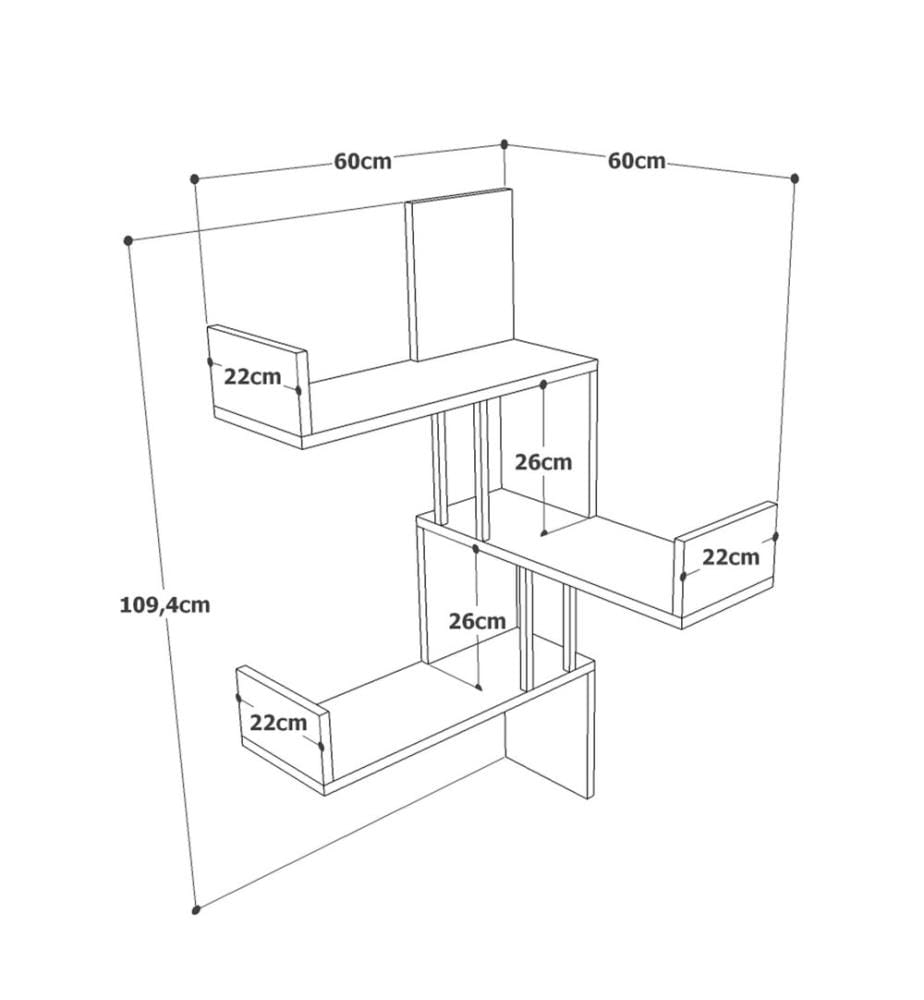 Wall Shelf - Atlantic Pine